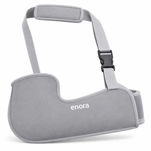 Enora Arm Sling Pouch for Men & Women | Adjustable Shoulder Immobilizer for Broken Arm, Shoulder, Elbow & Wrist Support | Lightweight Breathable Medical Sling for Fracture & Post Surgery Recovery