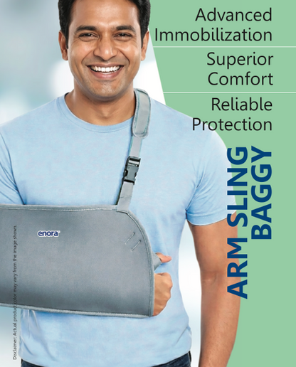 Enora Arm Sling Baggy – Comfortable Arm Support & Shoulder Immobilizer