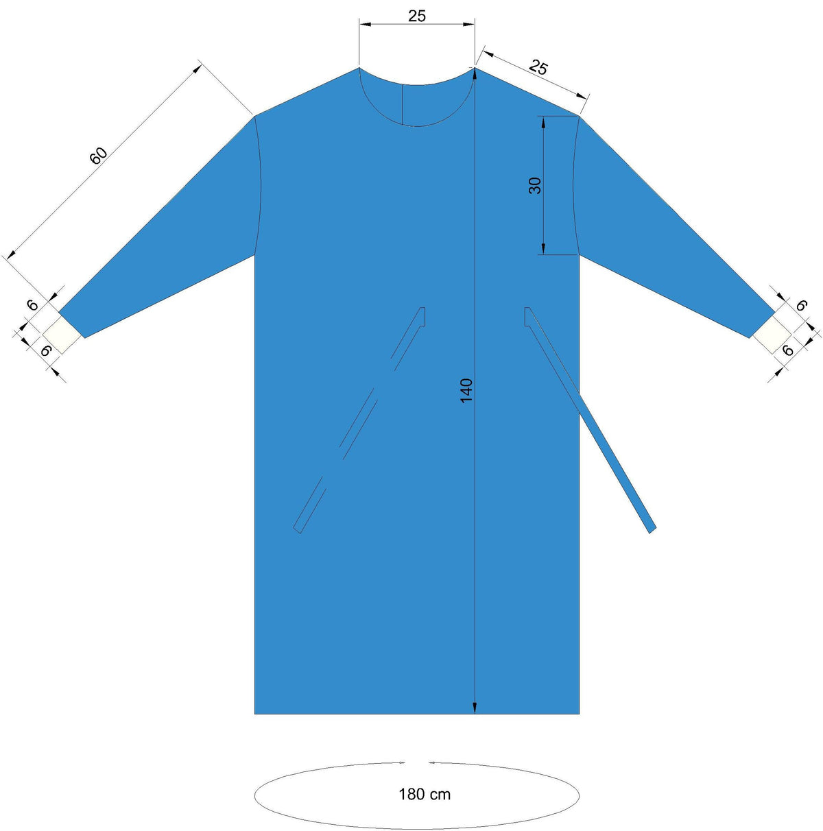 Surgical Gown – AAMI Level 4