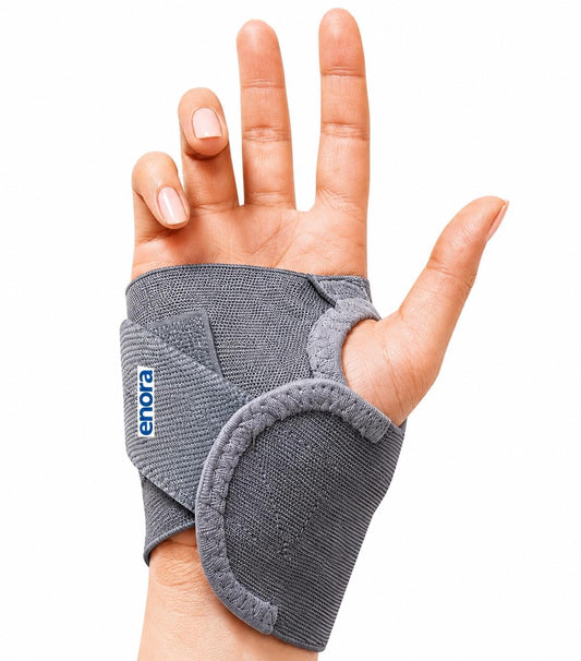Enora Wrist Brace with Thumb, Support for Pain Relief & Stabilization | Lightweight & Breathable Wrist Support for Arthritis, Sprains, Tendonitis, Carpal Tunnel | Universal Fit