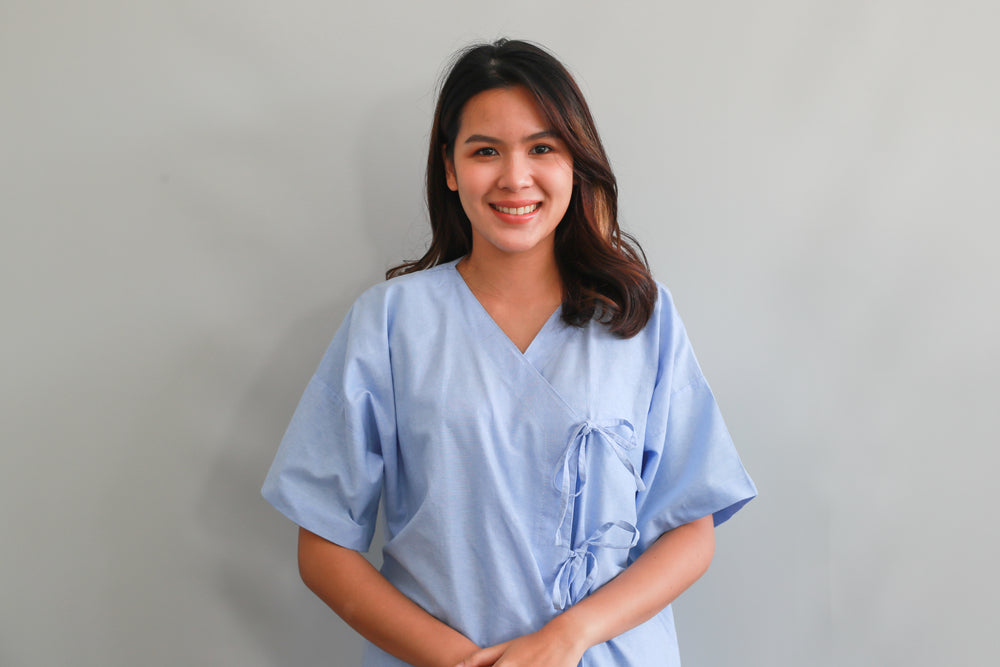 Patient Gown (Top & Bottom Set)